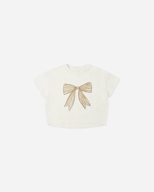 Rylee + Cru Boxy Tee - Bow