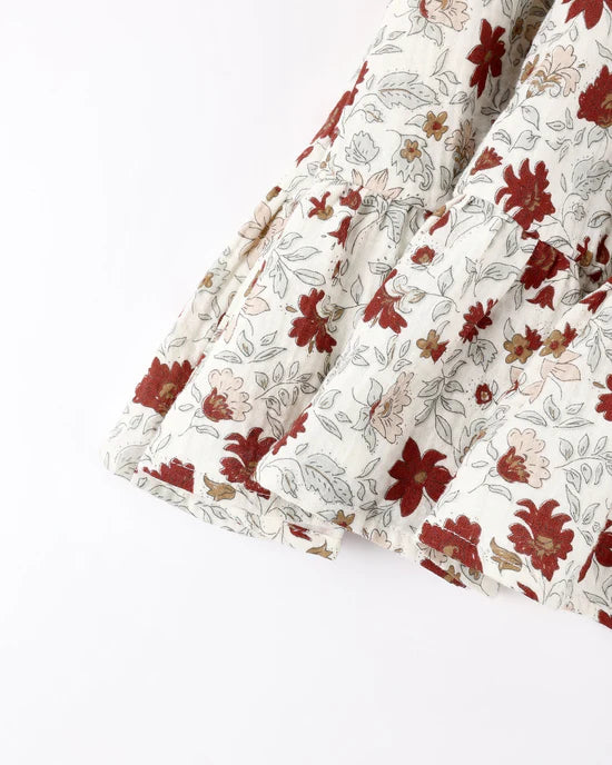 Rylee + Cru Cordelia Dress - Holiday Floral