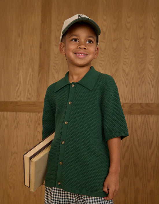 Rylee + Cru Aiden Polo - Green