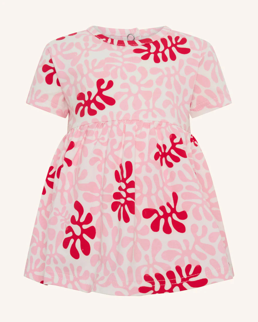 Tiny Tribe Sweet Coral All-in-one Dress