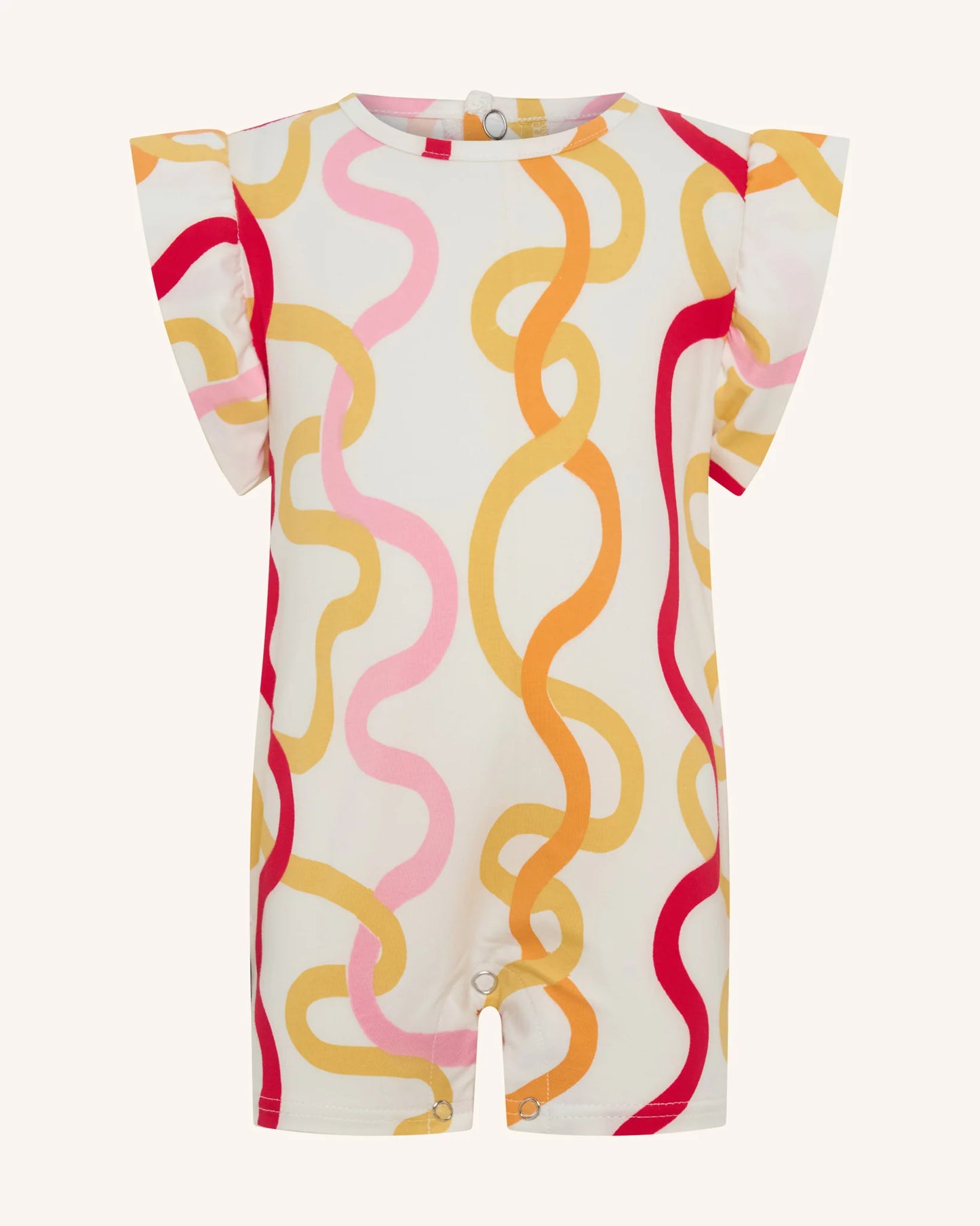 Tiny Tribe Wiggle Frill Playsuit