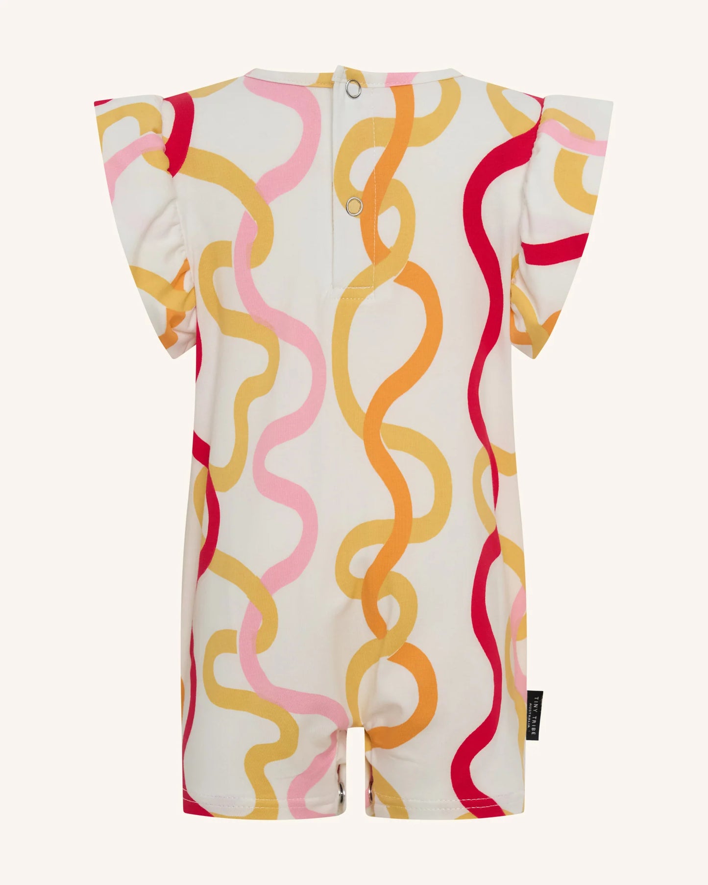 Tiny Tribe Wiggle Frill Playsuit