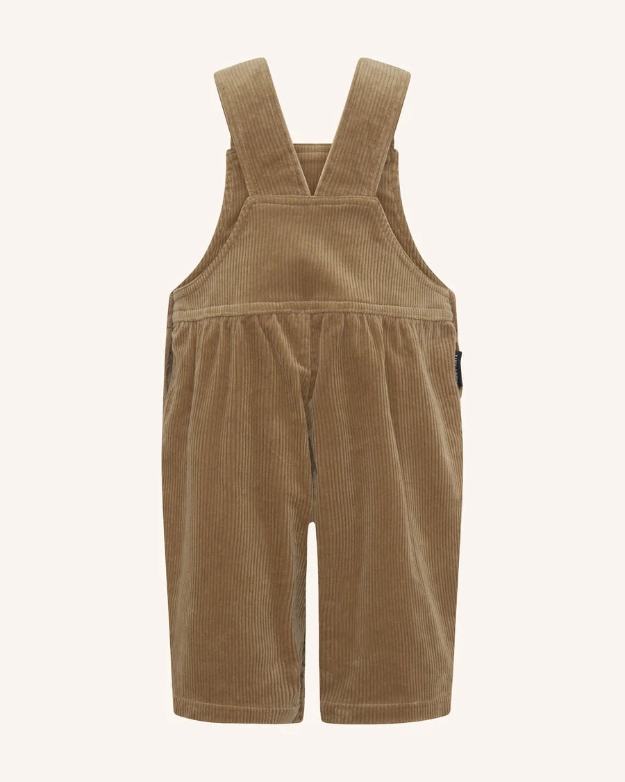 Tiny Tribe Corduroy Dungaree Set - Brown