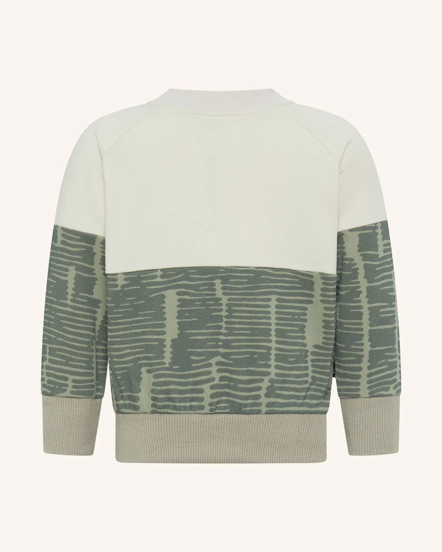 Tiny Tribe Broken Stripes Segment Sweat Top