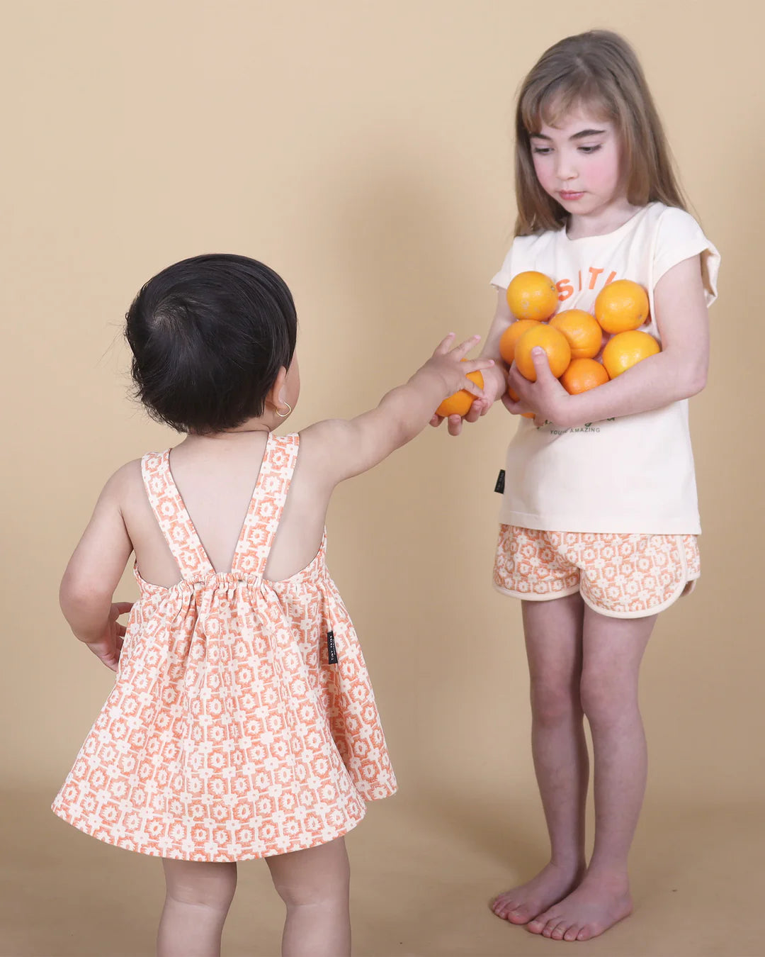 Tiny Tribe - Retro Pinafore Dress