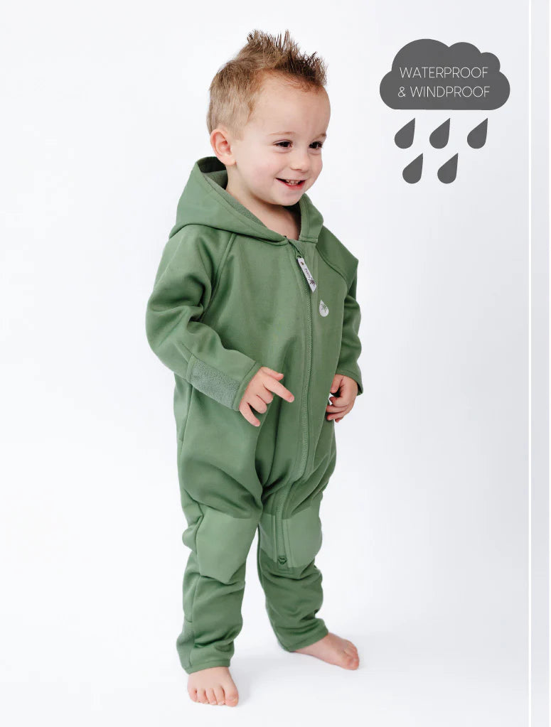 Therm - All-Weather Fleece Onesie - Forest
