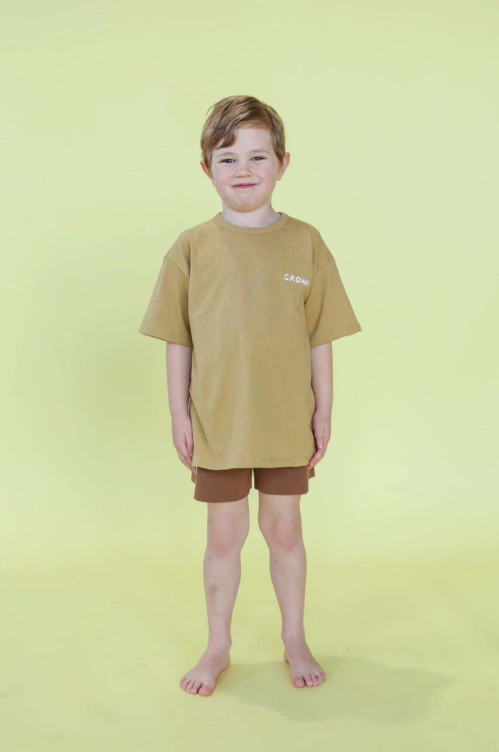 Grown - Sunshine Tee - Mustard