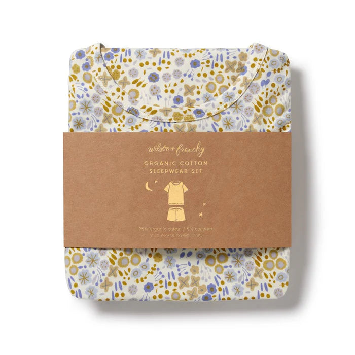Wilson & Frenchy - Little Meadow Organic S/S Pyjamas