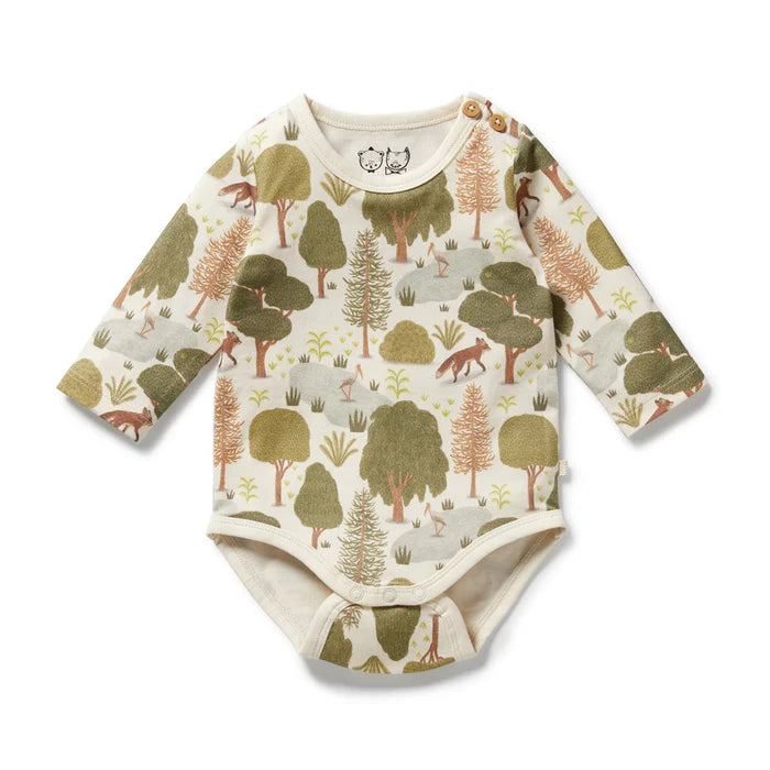 Wilson & Frenchy Little Trees Organic Bodysuit