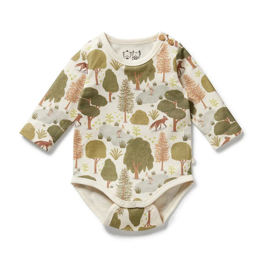 Wilson & Frenchy Little Trees Organic Bodysuit