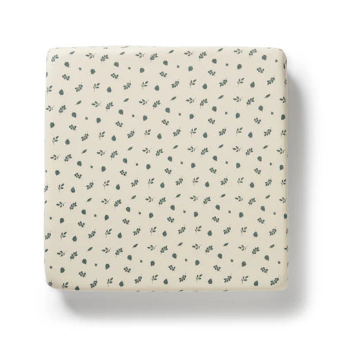 Wilson & Frenchy Organic Cot Sheet - Twilight Leaf