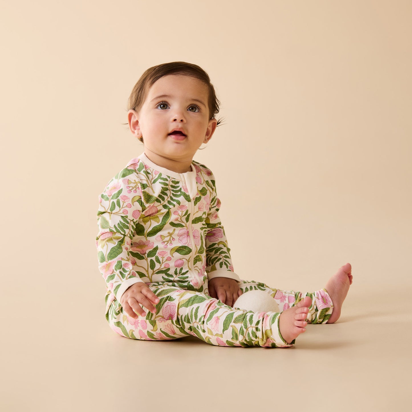Wilson & Frenchy Organic Zipsuit with Feet - Ma Fleur
