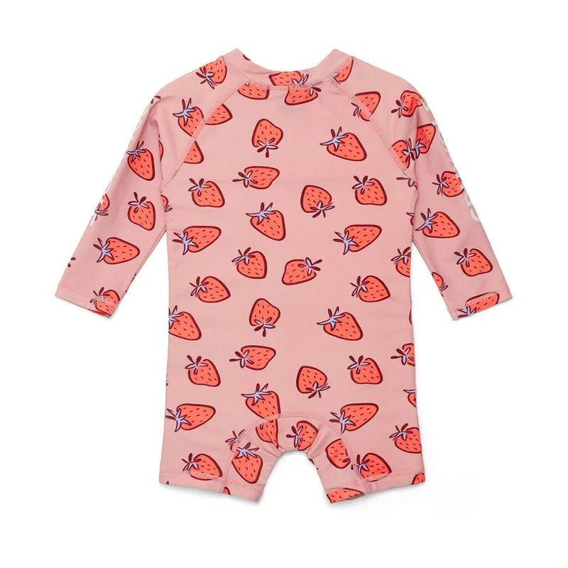 Crywolf Rash Suit Strawberry Splash