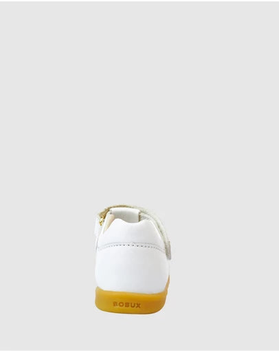 Bobux I Walk - Cross Jump White