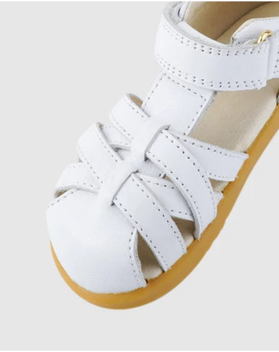 Bobux I Walk - Cross Jump White