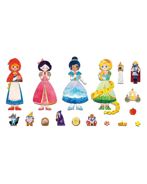 Logical Toys - Travel Magnetic Puzzle Box - Fairy Tales