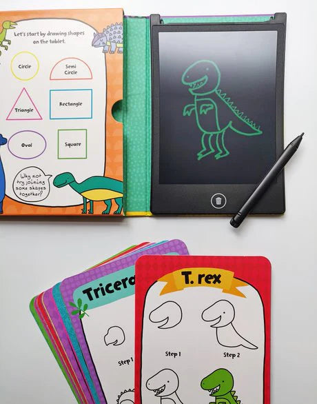 Dinosaur Draw & Write Flashcards LCD Tablet