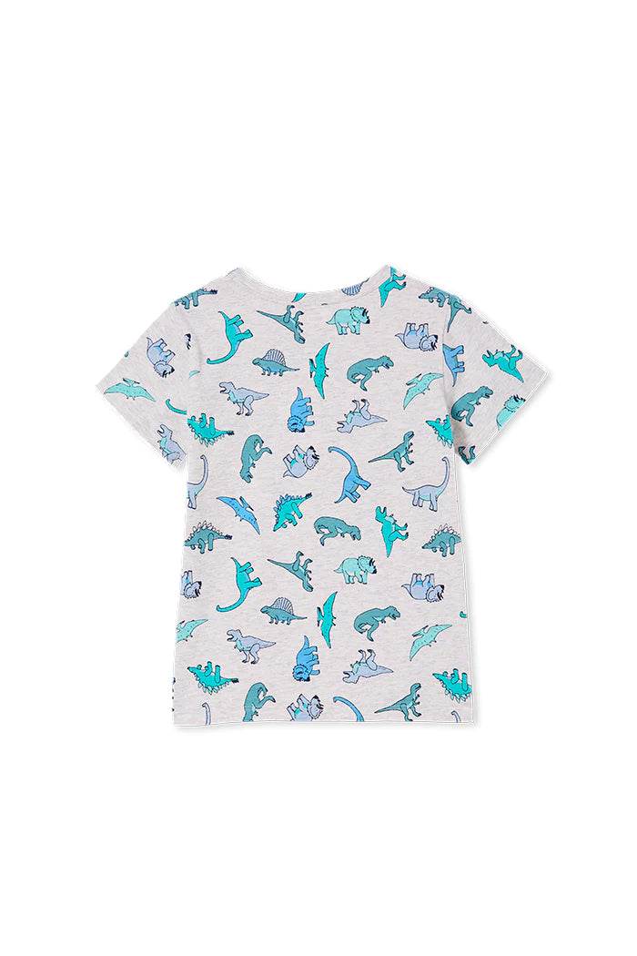 Milky Dinosaur Tee - size 0