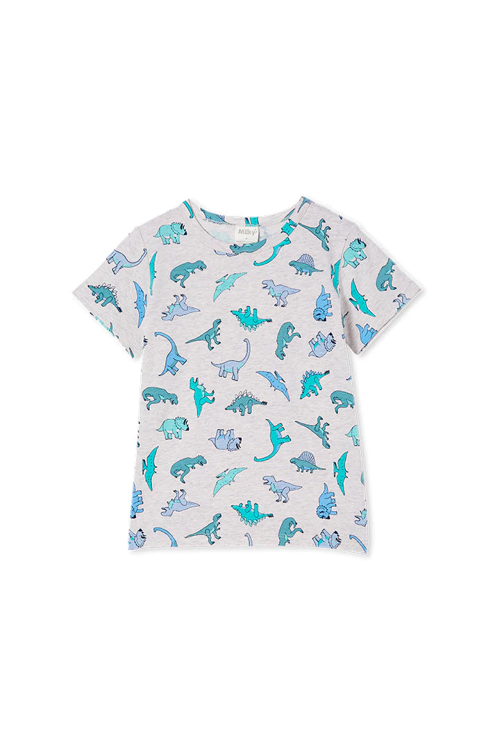 Milky Dinosaur Tee - size 0