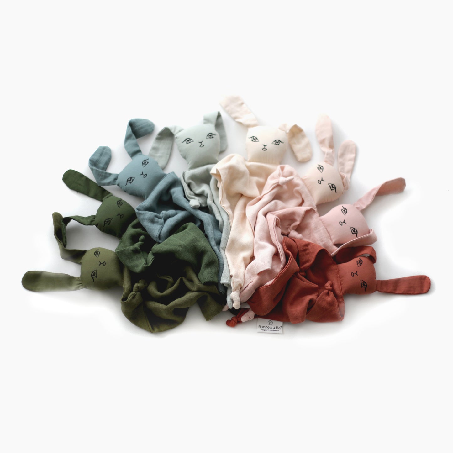 Burrow & Be Muslin Bunny Comforter