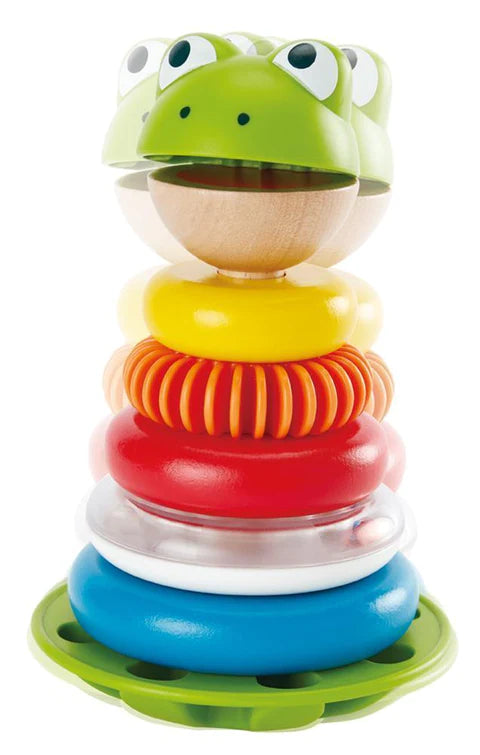 Hape - Mr. Frog Stacking Rings
