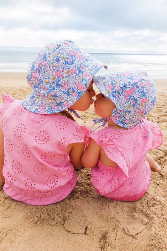 Milky Broderie Playsuit -size 1