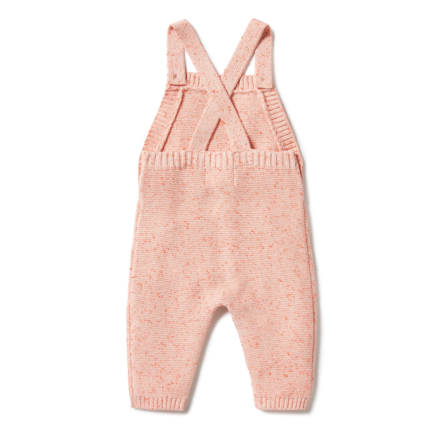 Wilson & Frenchy Knitted Overall - Silver Peony Fleck