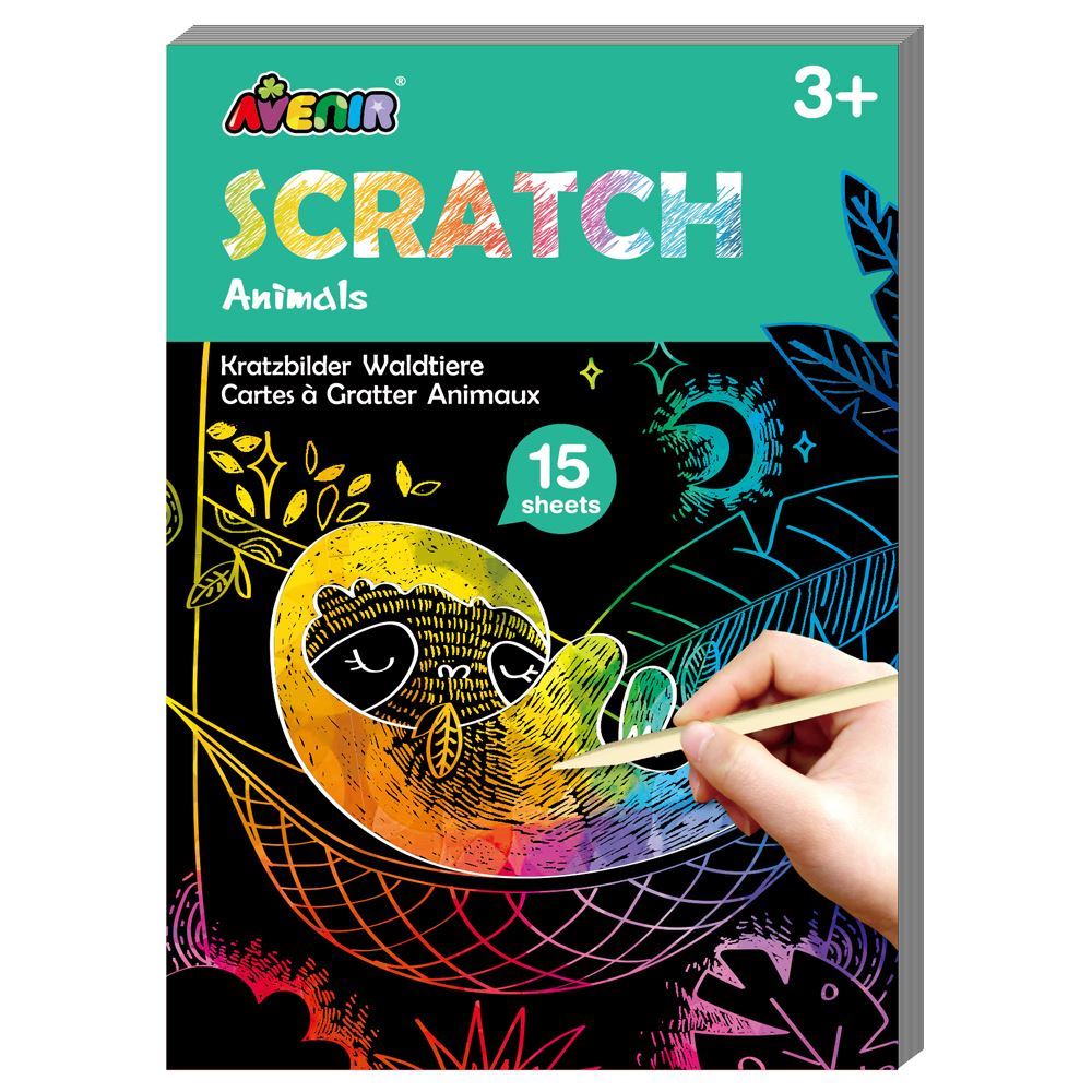 Mini Scratch Book - Forest Animals – Amelias Childrenswear