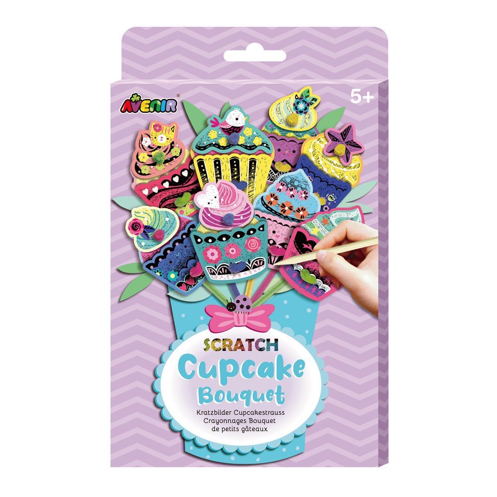Avenir Scratch Cupcake Bouquet