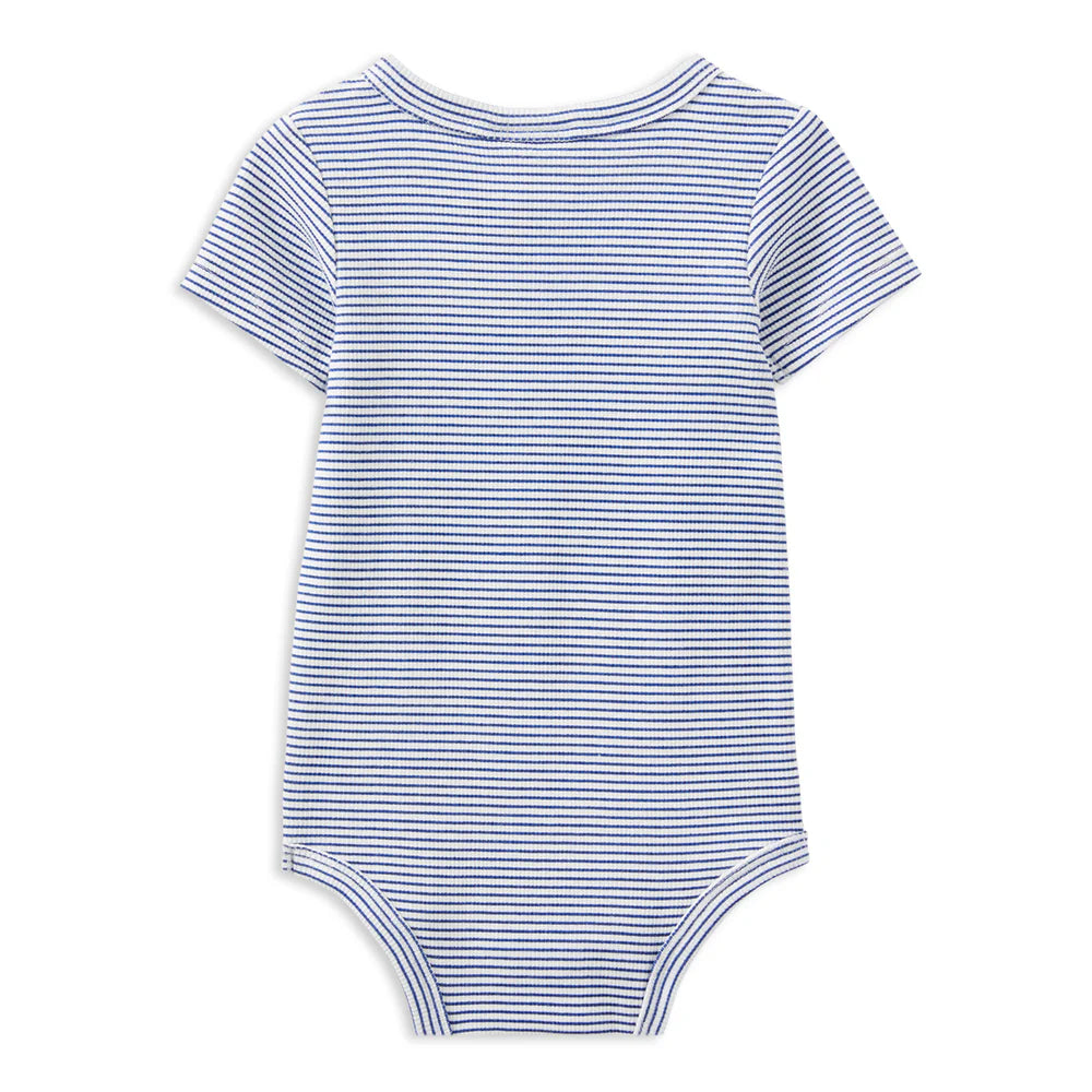 Milky Blue Rib Bubbysuit