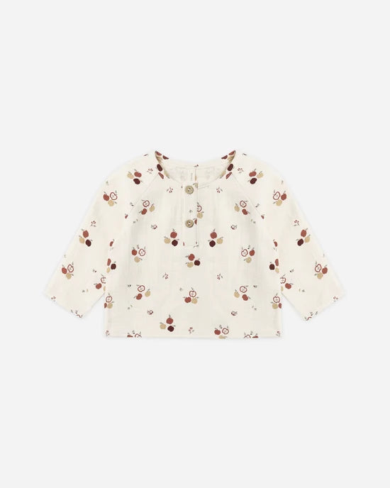 Quincy Mae Zion Shirt - Apples