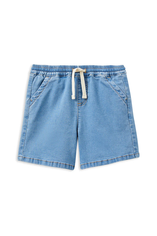 Milky Denim Short
