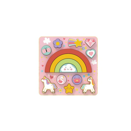 Hi Pando 2 in 1 Balance Puzzle - Unicorn