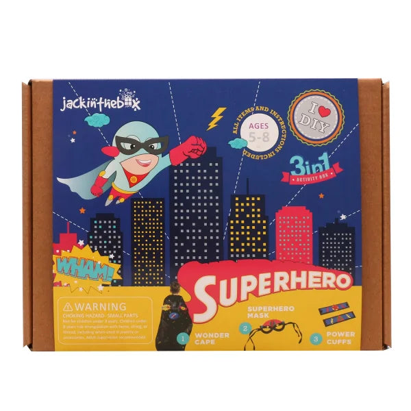 Jack in The Box - 3-In-1 Superhero