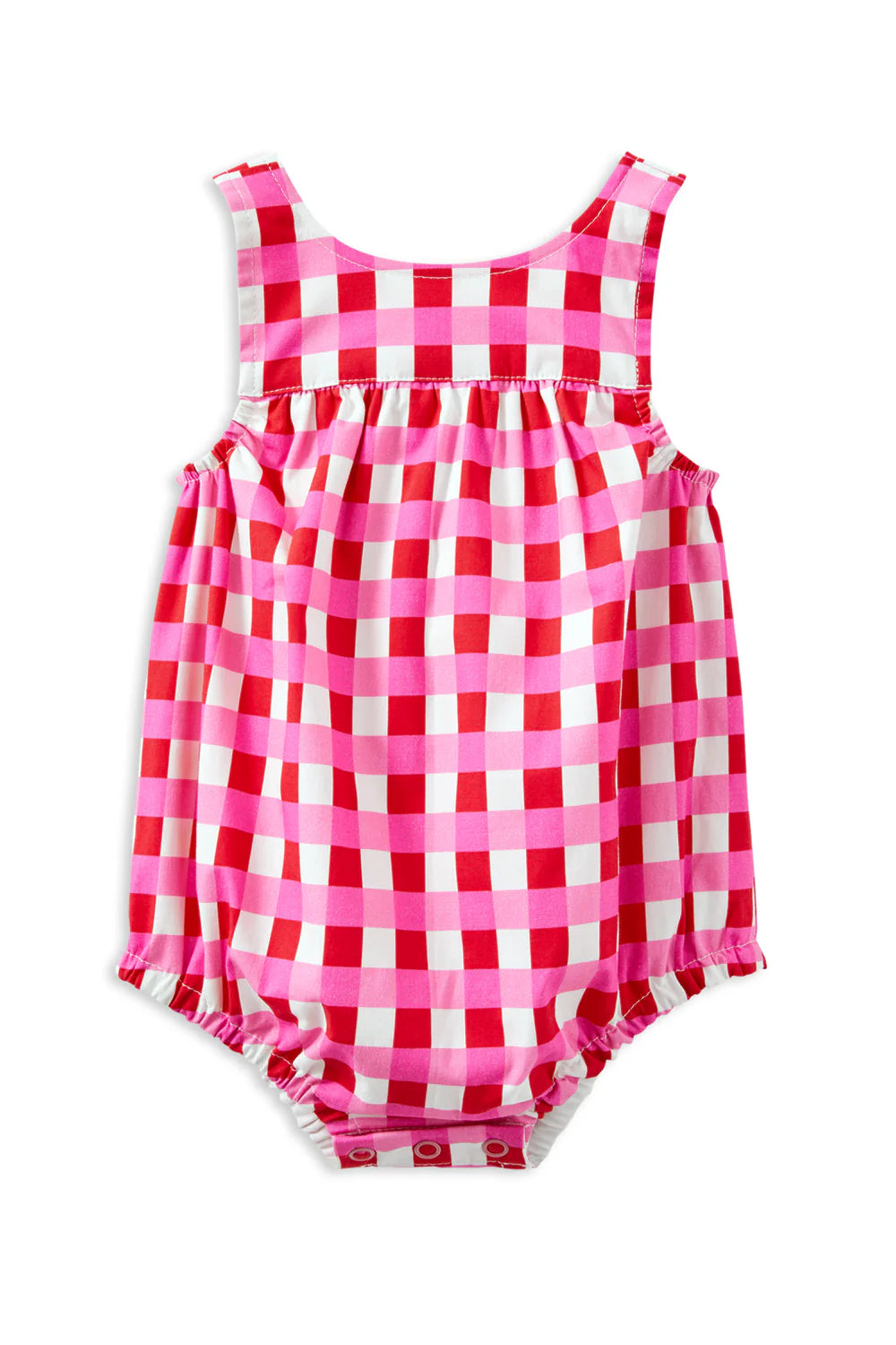 Milky Lollipop Check Playsuit
