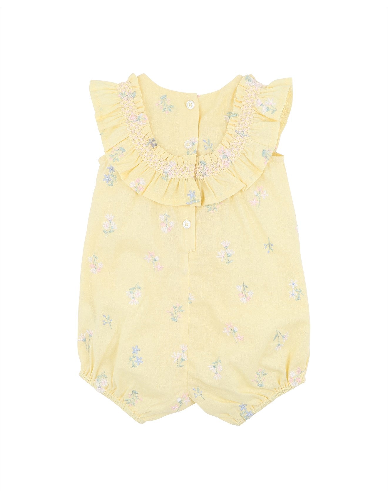 Bebe Bonnie Embroidered Romper