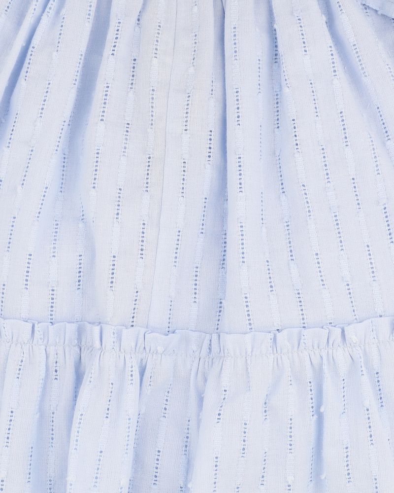 Fox & Finch Piccolina Broderie Dress - Cornflower Blue