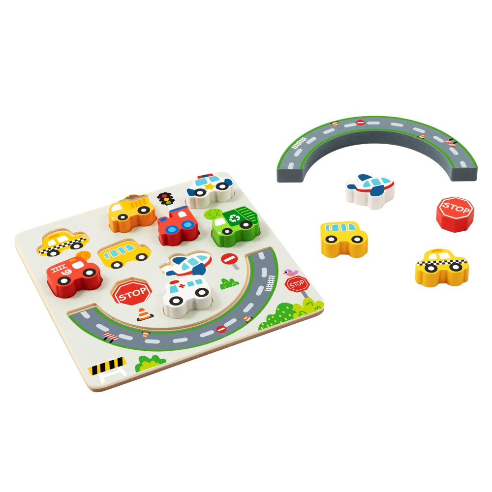 Hi Pando 2 in 1 Balance Puzzle - Transport