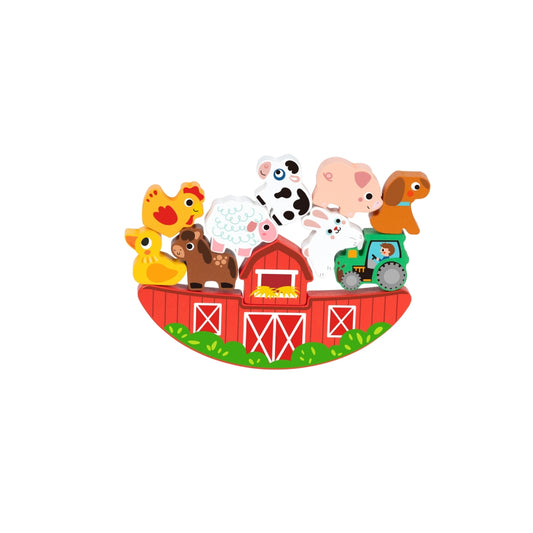 Hi Pando 2 in 1 Balance Puzzle - Farm