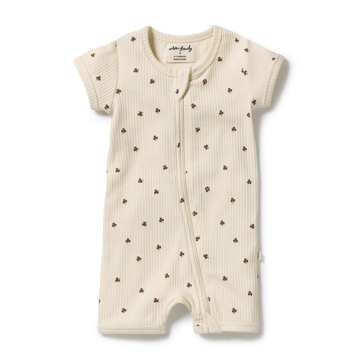 Wilson & Frenchy My Lucky Charm Organic Boyleg Zipsuit