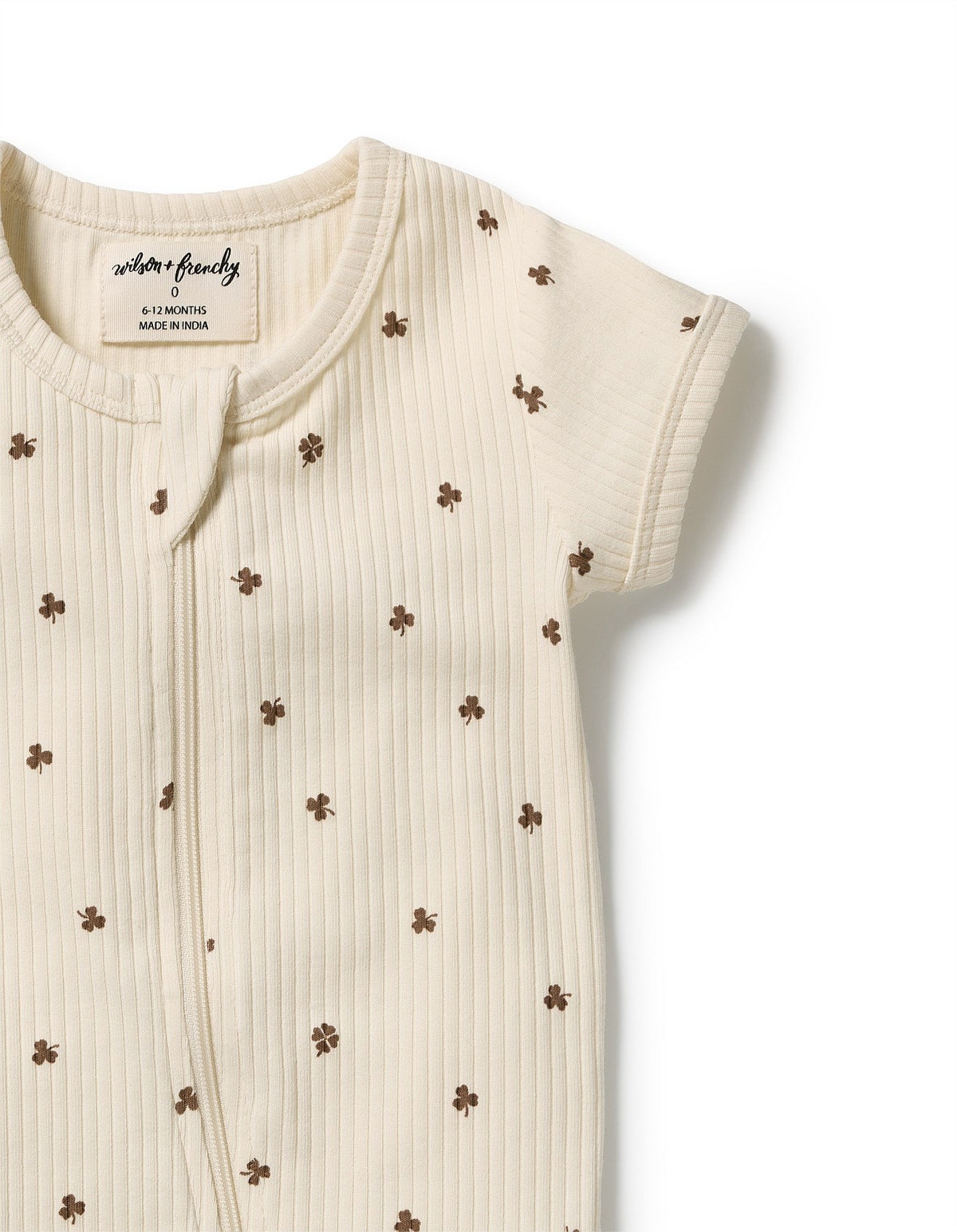 Wilson & Frenchy My Lucky Charm Organic Boyleg Zipsuit