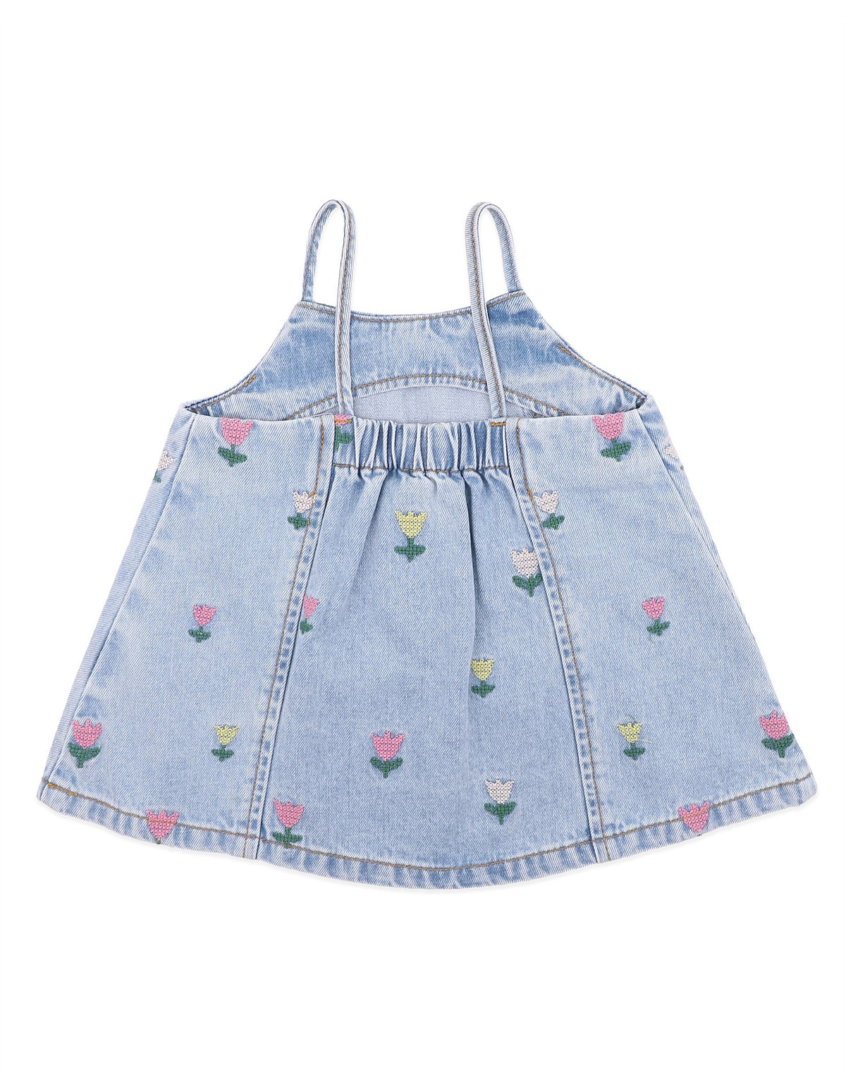 Fox & Finch Sundae Denim Tulip Dress