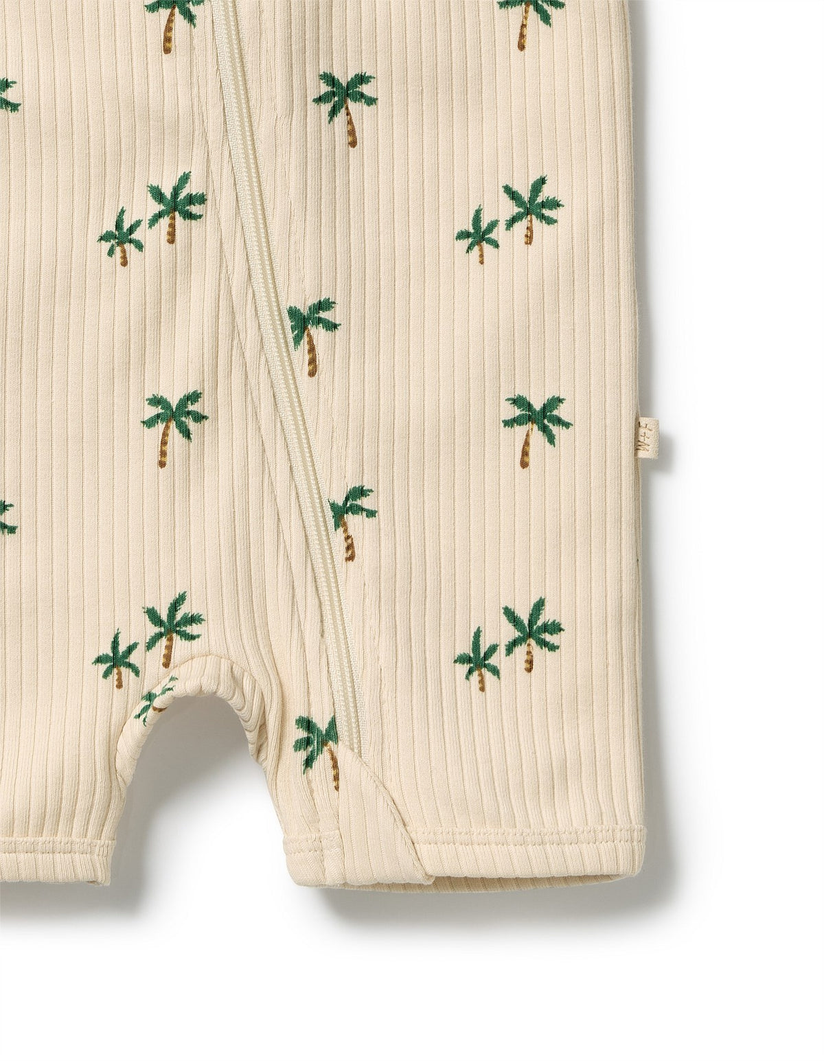 Wilson & Frenchy Tiny Palm Organic Boyleg Zipsuit