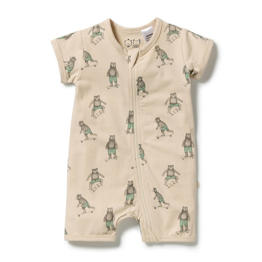 Wilson & Frenchy Skater Club Organic Boyleg Zipsuit