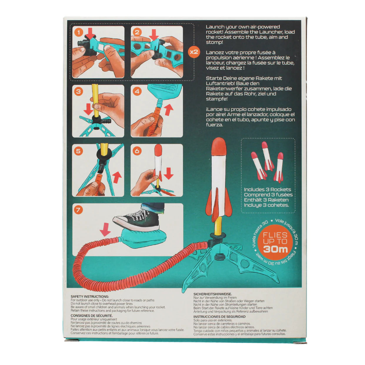 You Monkey - Air-powered Rocket Set