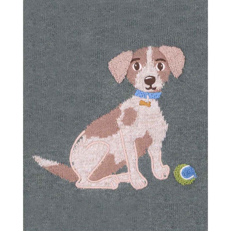 Bebe Otto Proud Puppy Organic Knitted Jumper