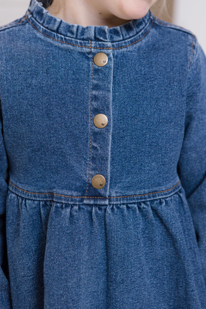 Milky - Mid Wash Denim Dress
