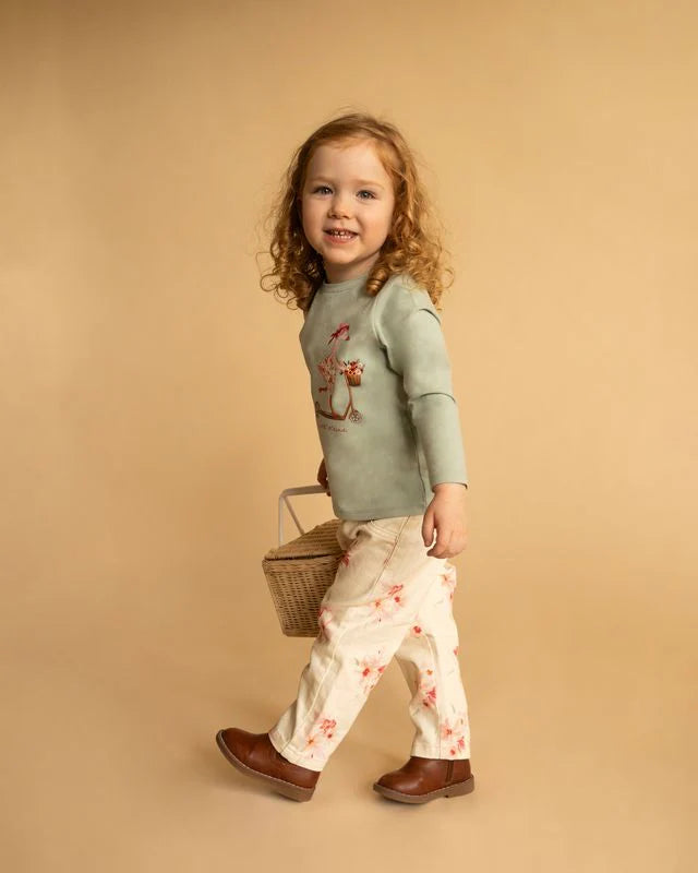 Bebe Emmy Ducks on Scooter LS Tee