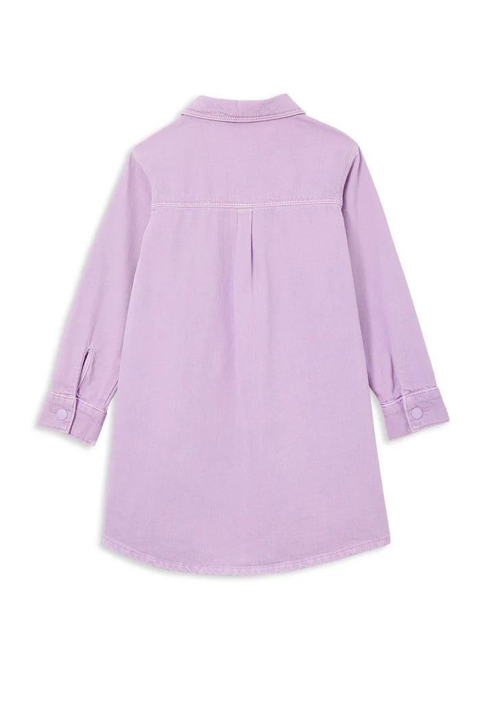 Milky - Lavender Denim Dress