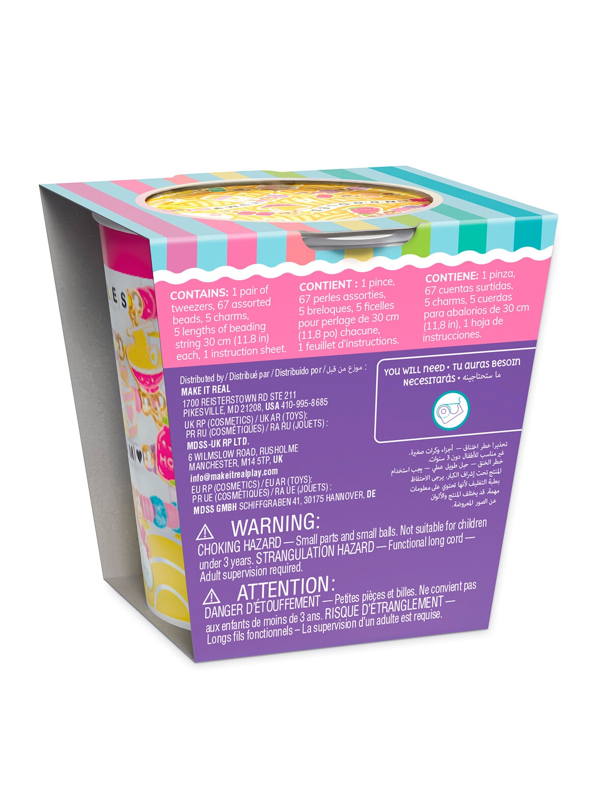 Make it Real Knot Noodle Bracelet Kit